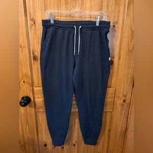 Vuori Heather Navy Ponto Performance Joggers (medium)